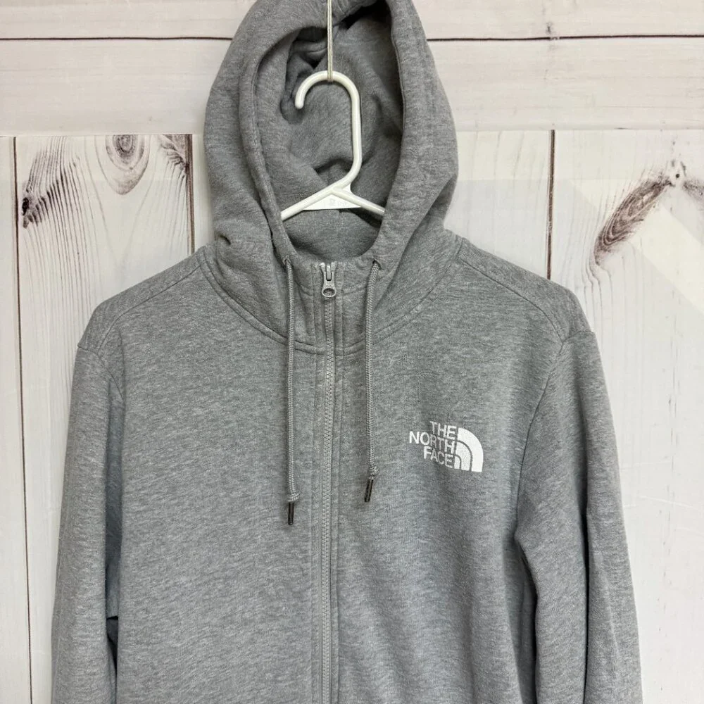 The North Face‎ Half Dome Full Zip Hoodie Men’s M Gray Logo GUC